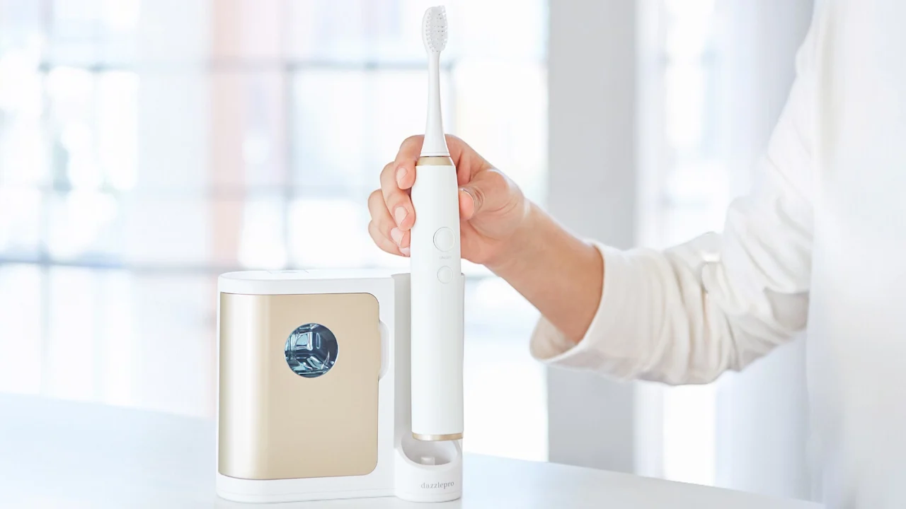 Vanity Planet Elements Ultrasonic Toothbrush with UV Sanitizing & 3 Brush Heads