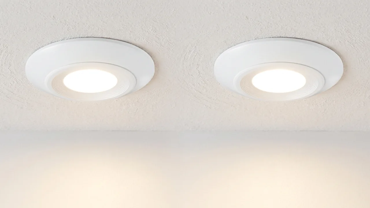 12-Pack: Energetic Lighting 6" Dimmable LED Disk Lights