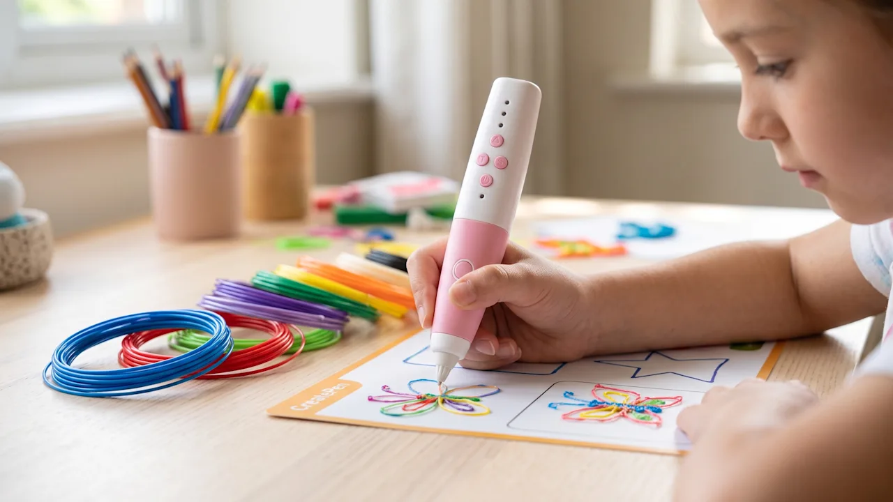 The Kid-Friendly 3D Drawing Pen