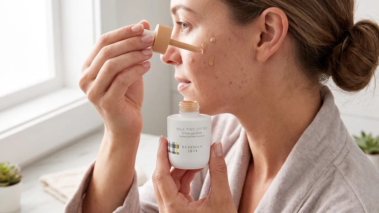 2-Pack: Beekman 1802 SPF 43 Tinted Primer Serums