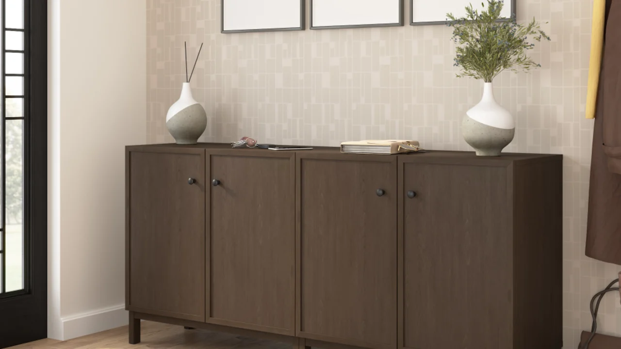 2-Pack: Avery 2 Door Low Storage Cabinet