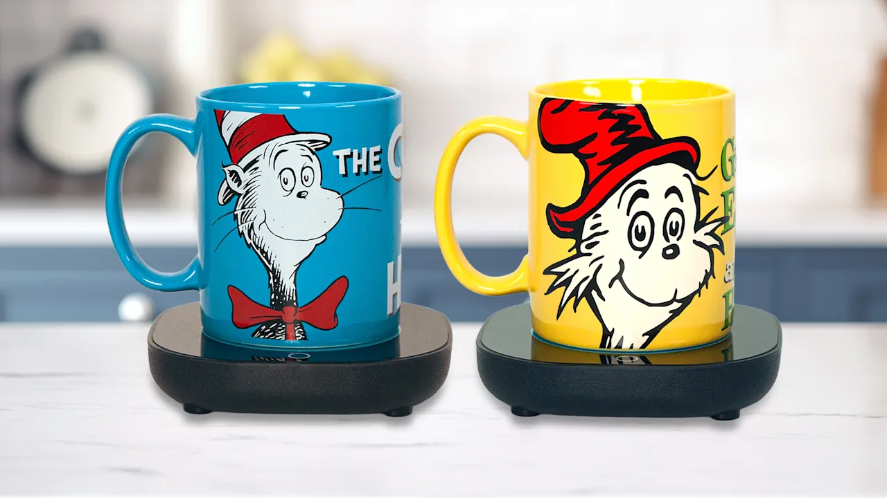 The Set of Two Heated Mug and Warmer Sets
