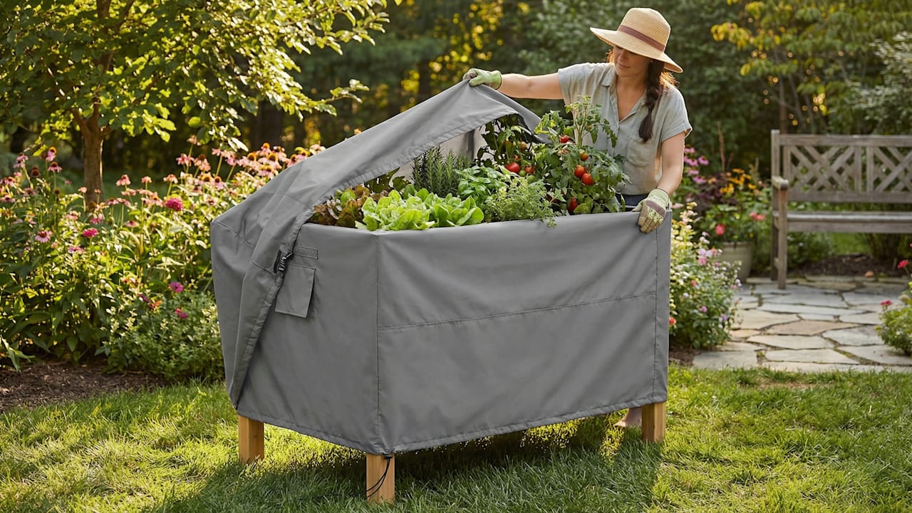 Superior Cover For The Pest Thwarting Elevated Garden (Small)