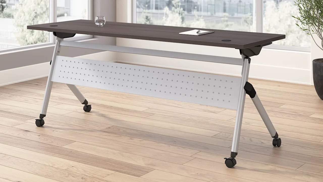 Envision 72W x 24D Folding Training Table Top