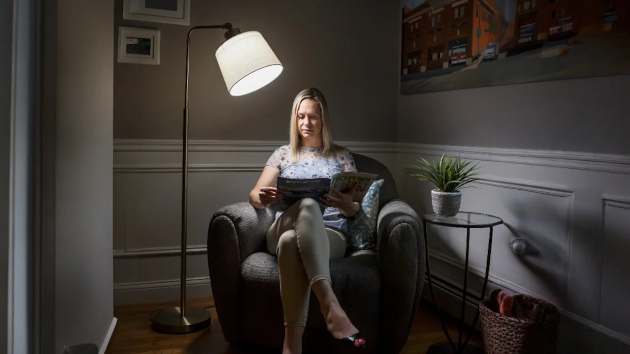 The Precisely Adjustable Floor Lamp