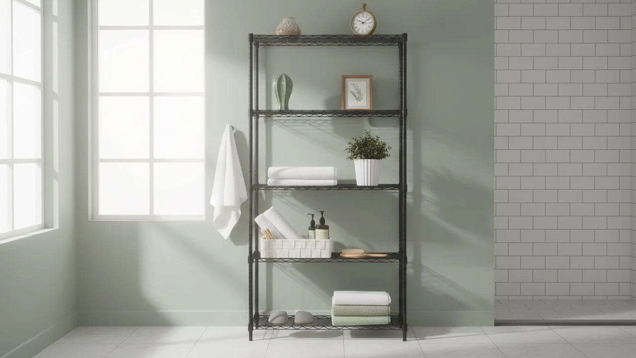 The Foldable 5-Tier Storage Shelf