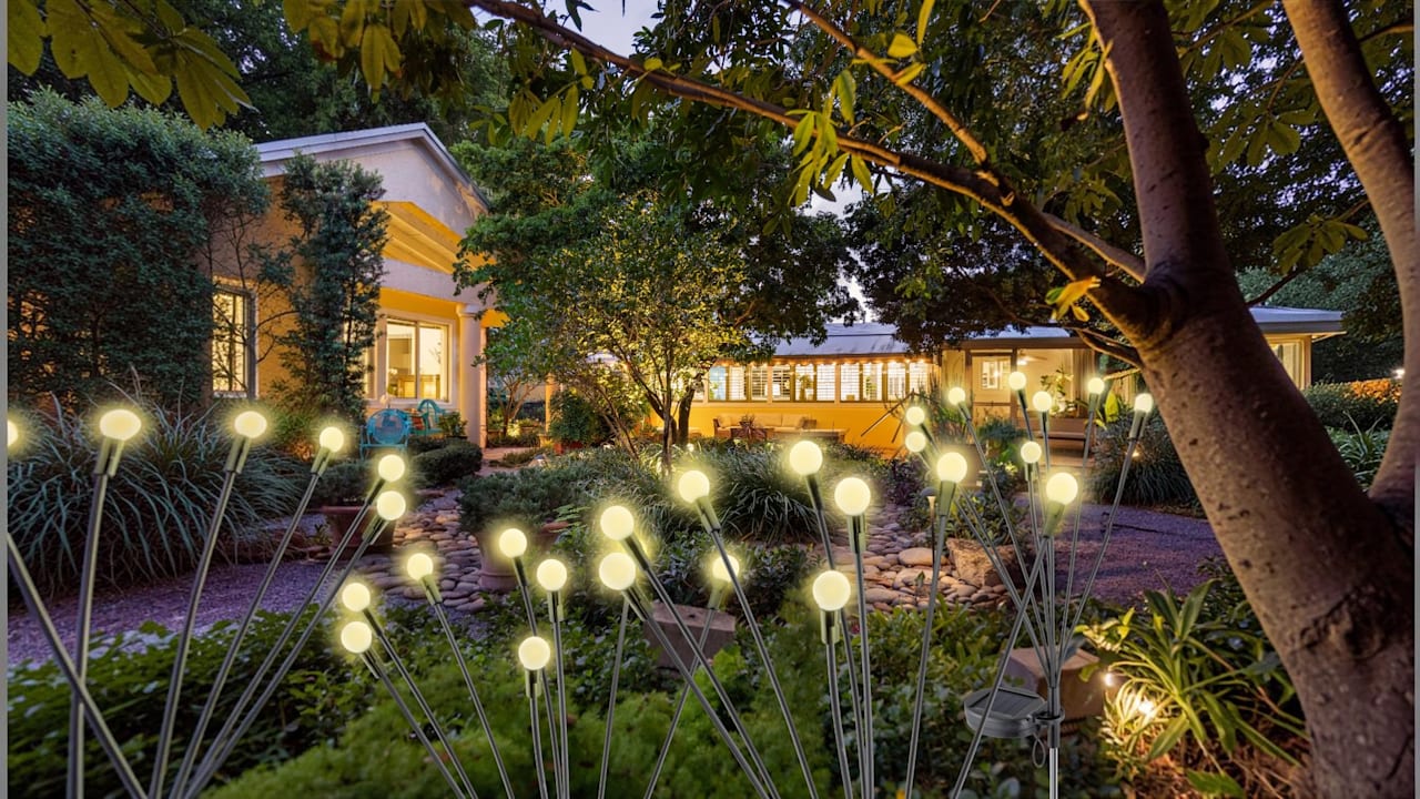 4-Pack: Vistalite Solar Fairy Pathway Lights