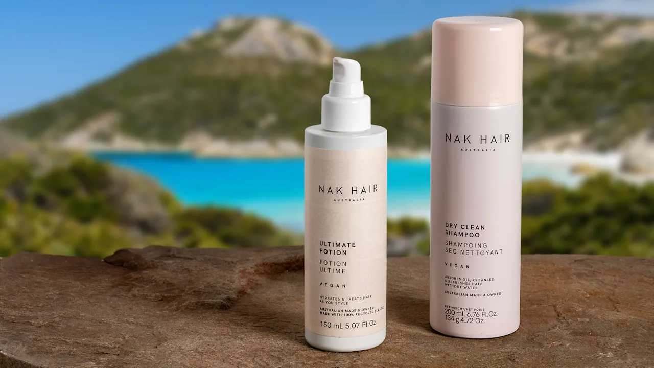Paquete de 2: NAK Cuidado del Cabello (Ultimate Potion + Dry Clean Shampoo)