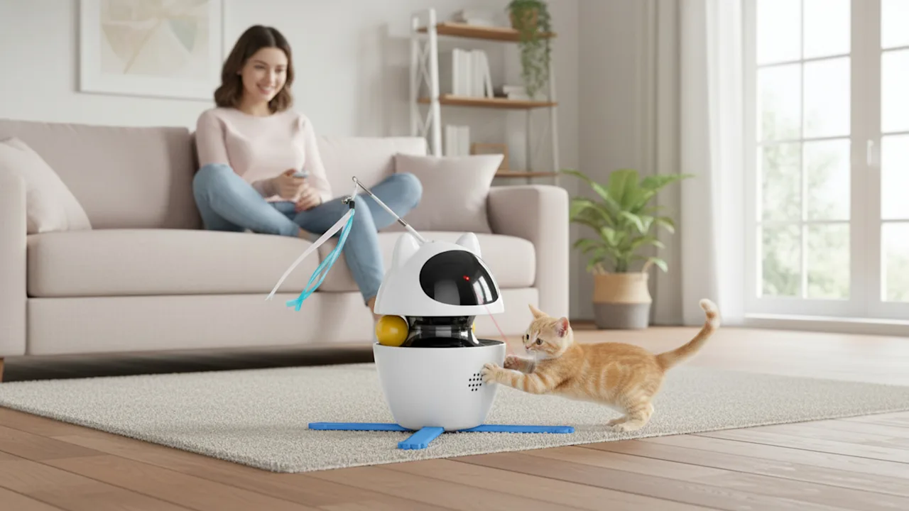The 4-in-1 Interactive Cat Toy
