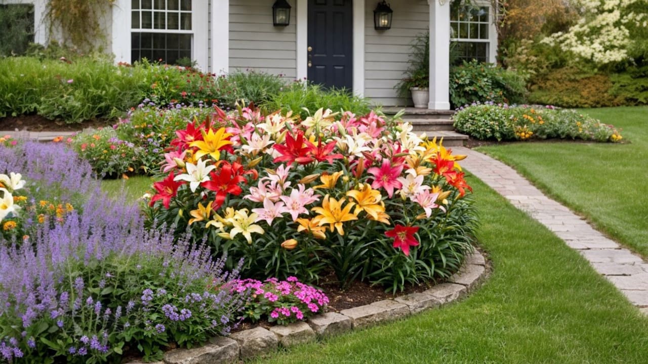 10-Pack: Touch Of ECO Lilium Oohs & Aahs or Columbine Colorful Mixed Flower Bulb