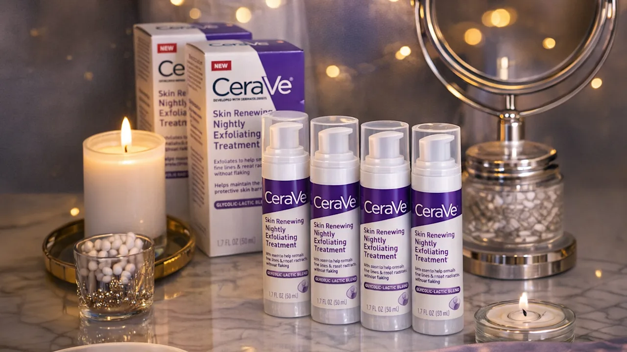 4-Pack: CeraVe Skin Renewing Nightly Exfoliating Treatment