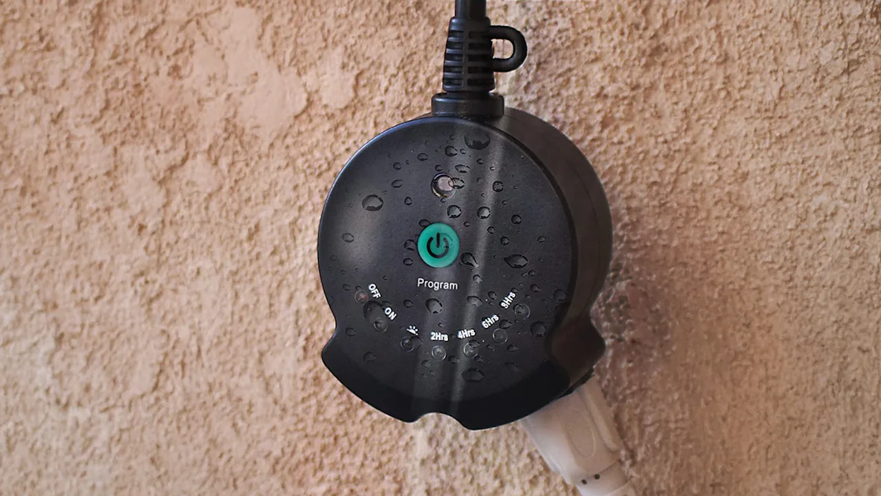4-Pack: ClearPower Data Connect Outdoor Plug-in Lighting Timer