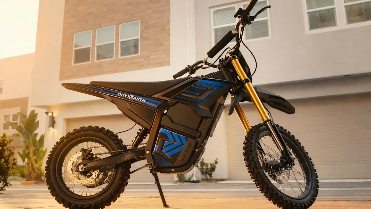 The Three-Mode Electric Dirt Bike