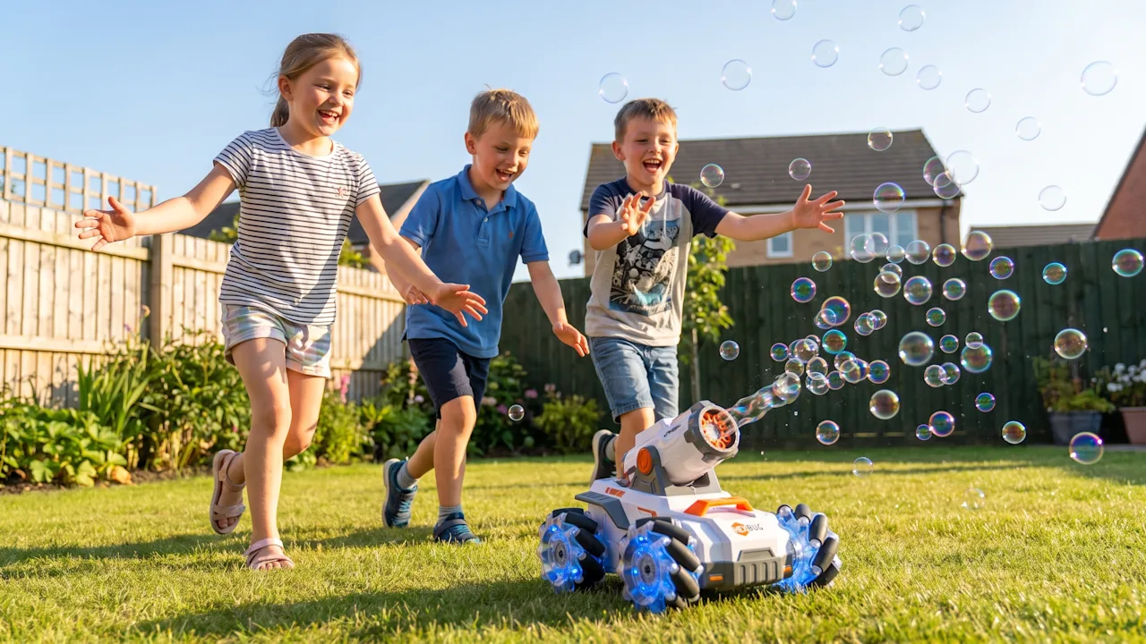 The Remote Control Bubble Blaster