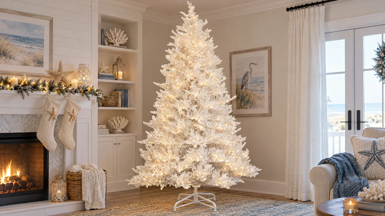 The Seaside Coral Christmas Tree