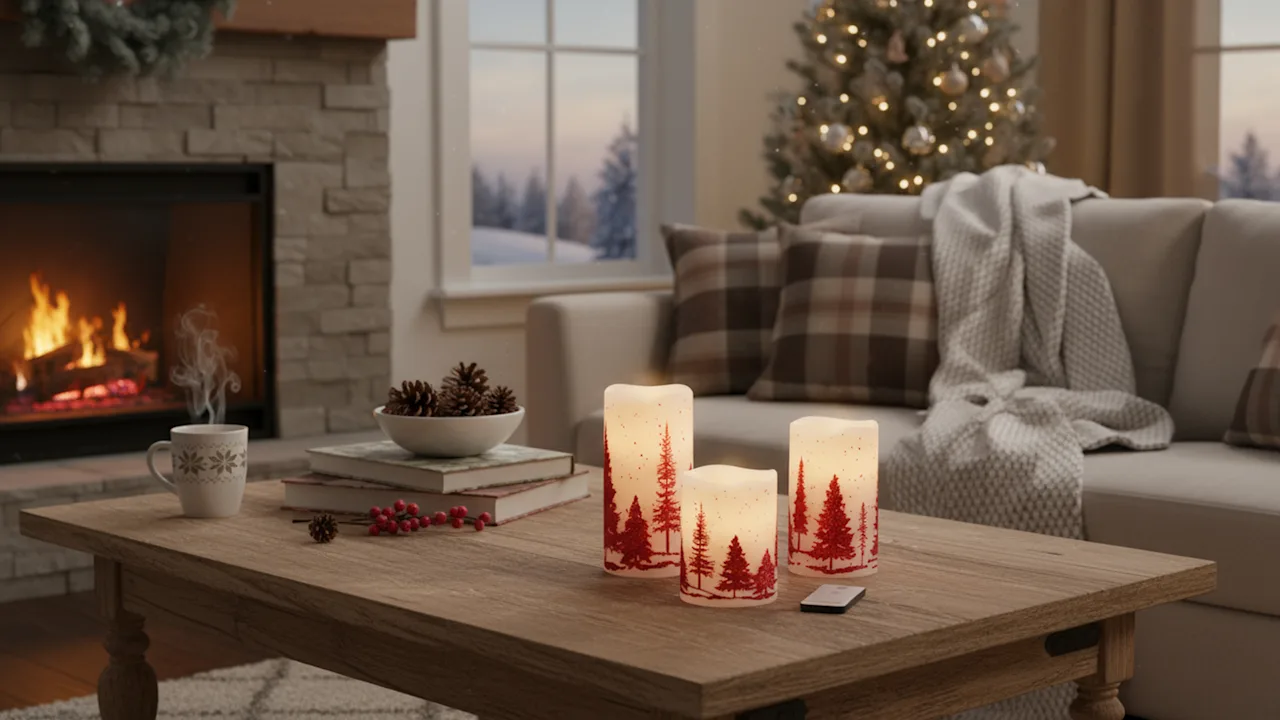 Artemis 6-Piece Flameless LED Wax Candle with Remote