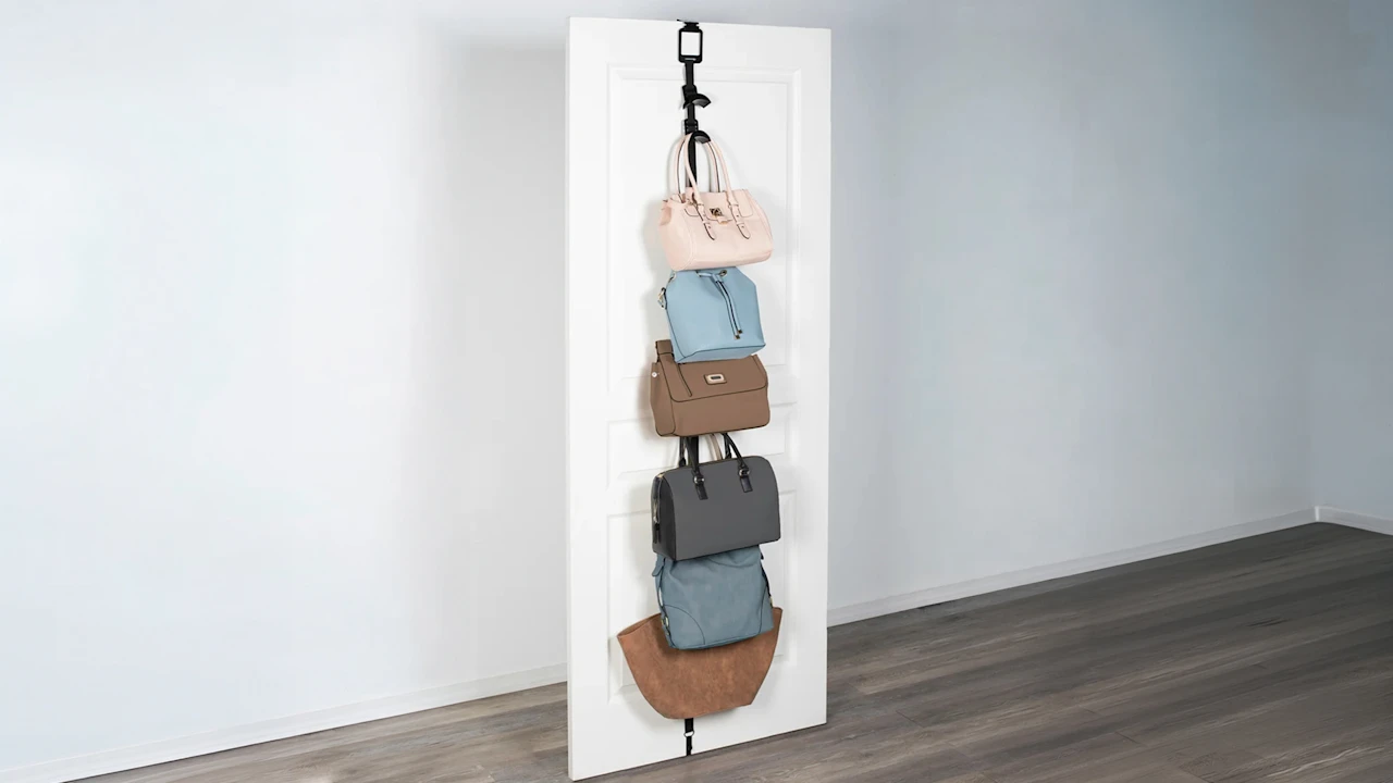 The Over-the-Door Handbag Organizer