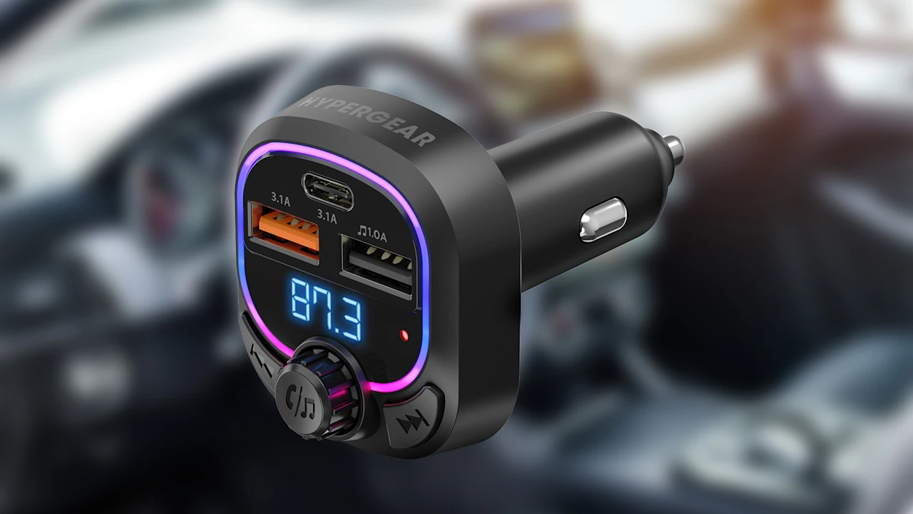 HyperGear IntelliCast Road FM Transmitter Car Charger