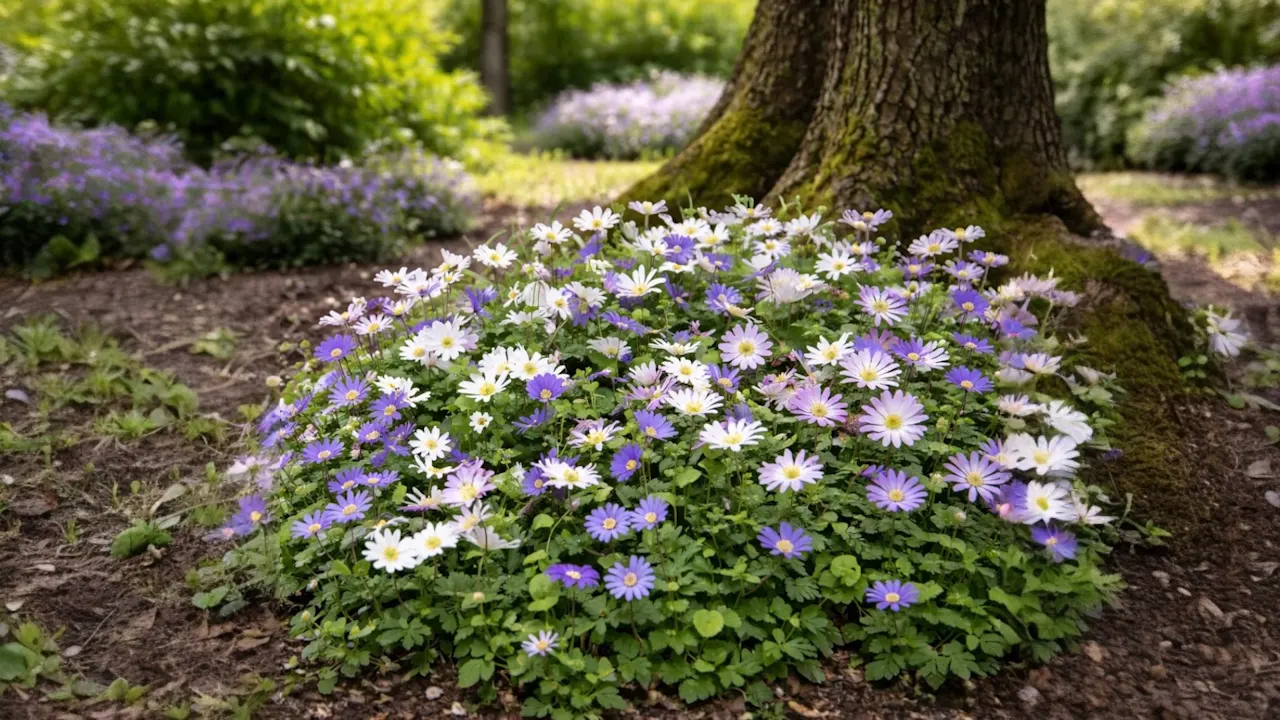 Anemone Blanda Colorful Mixed Flowers (30 Bulbs)