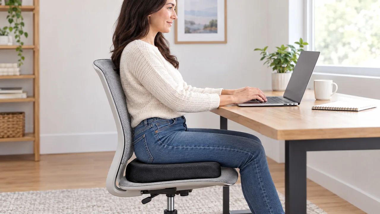 2-Pack: Black+Decker U-Shape Seat Cushion with Cooling Gel