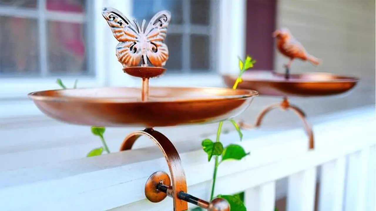 Touch Of ECO Bird & Butterfly Oasis Bird Bath
