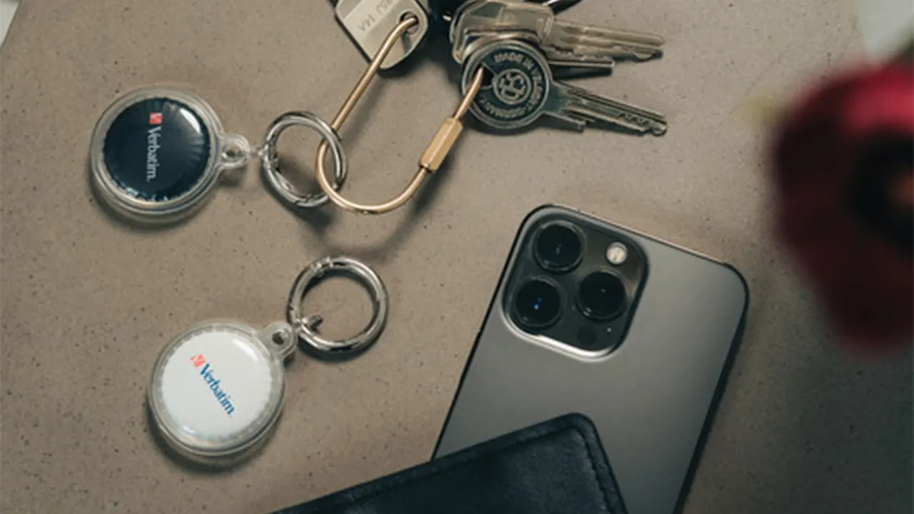 Paquete de 2: Localizador de Monedas Bluetooth Verbatim My Finder (Negro+Blanco)