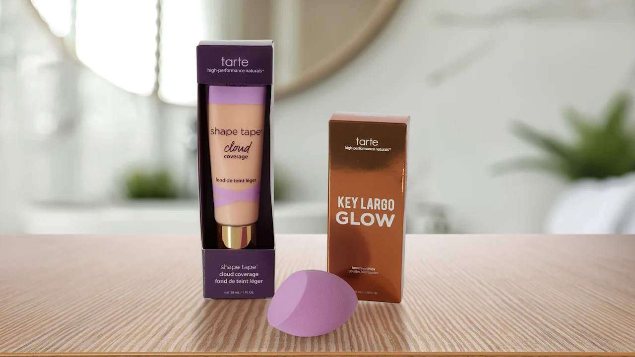 Tarte 3-Piece Key Largo Bronze & Perfect Complexion Set