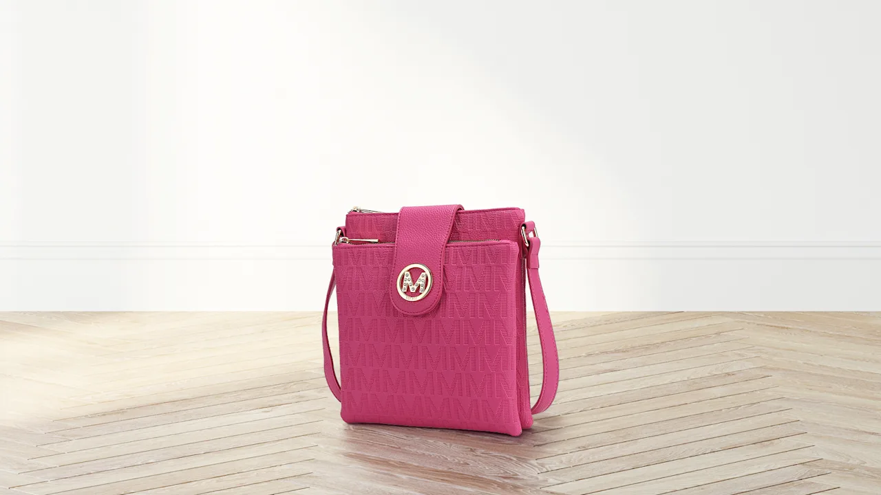 MKF Collection Marietta M Signature Crossbody Bag by Mia K.