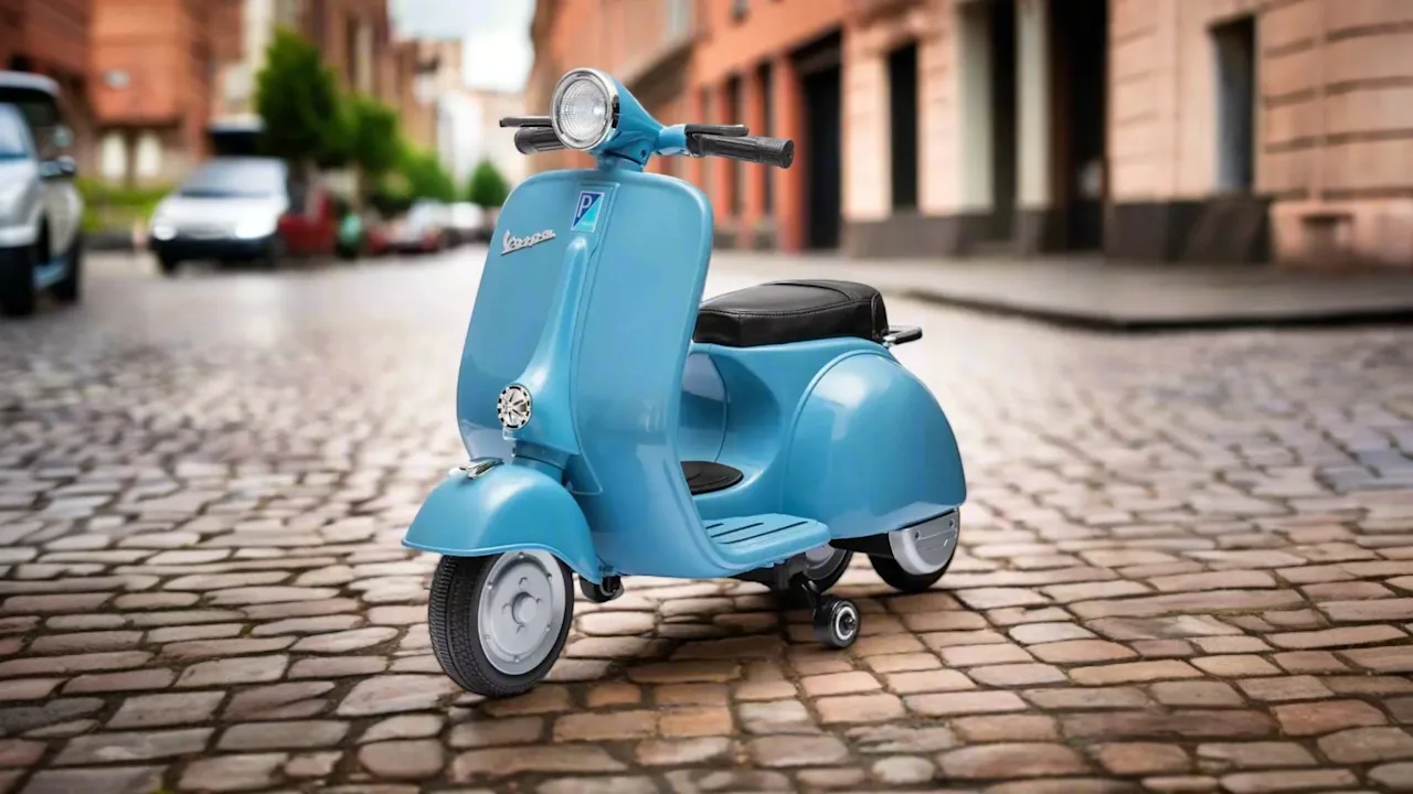 The Vespa Ride-On Scooter