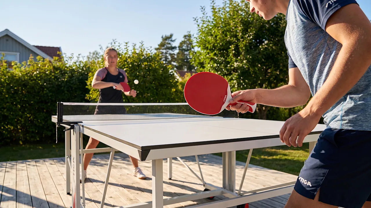 The Weatherproof Table Tennis Racket Set