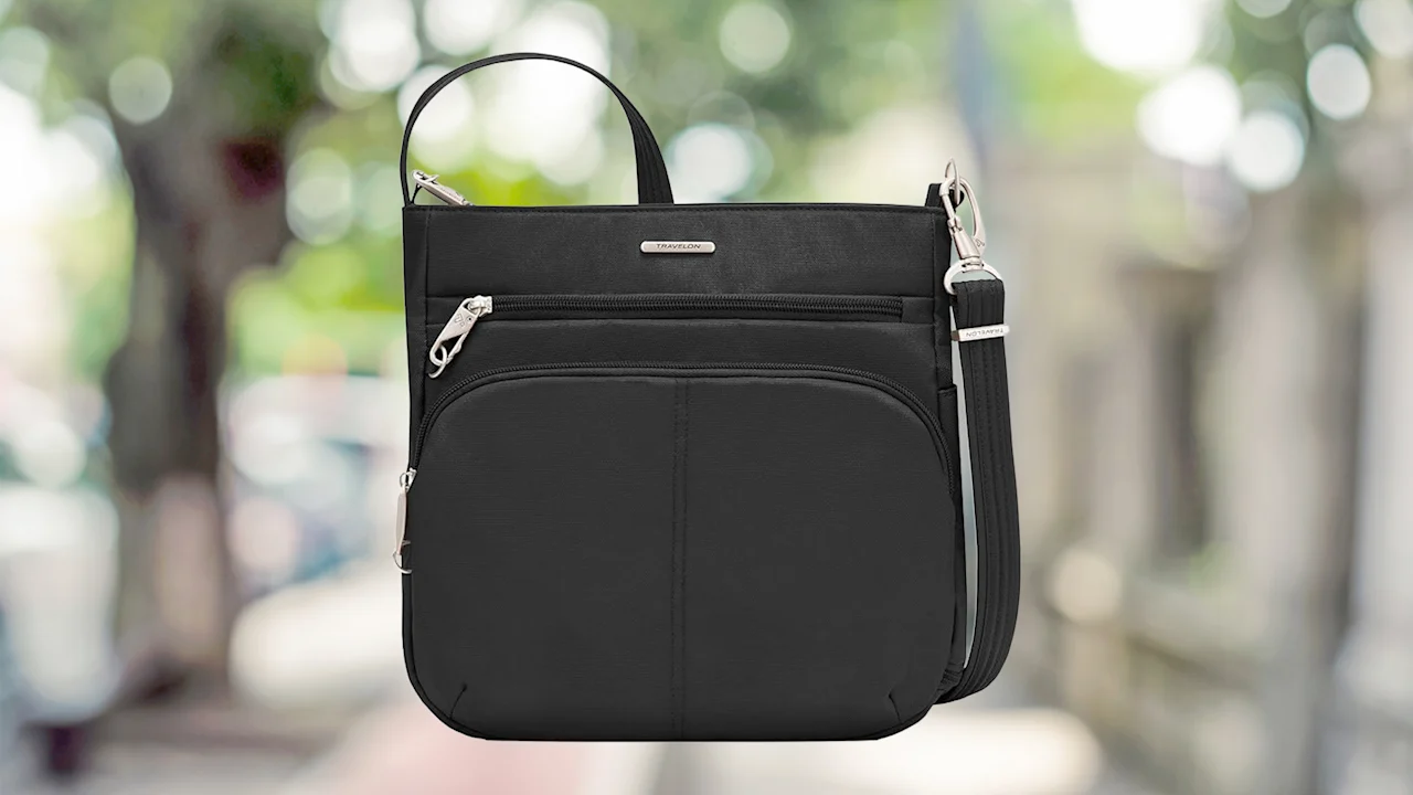 Travelon Anti-Theft Classic Vertical Crossbody Bag
