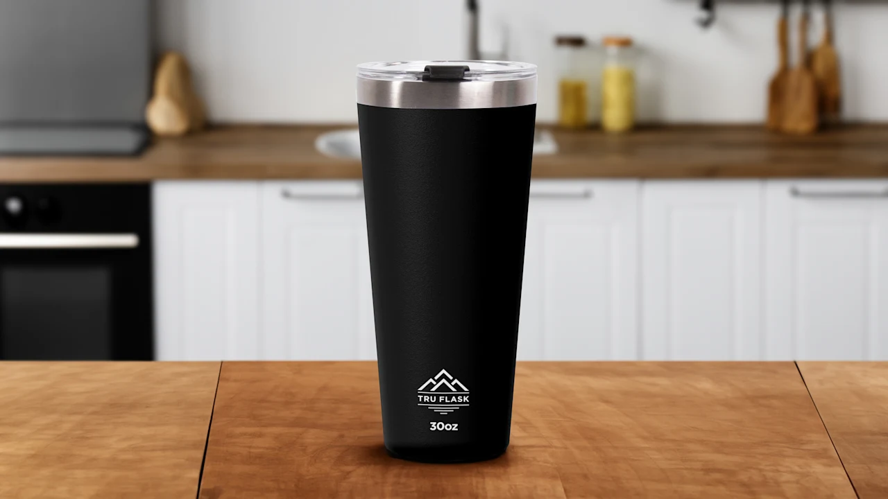 2-Pack: 30oz TruFlask Tumblers