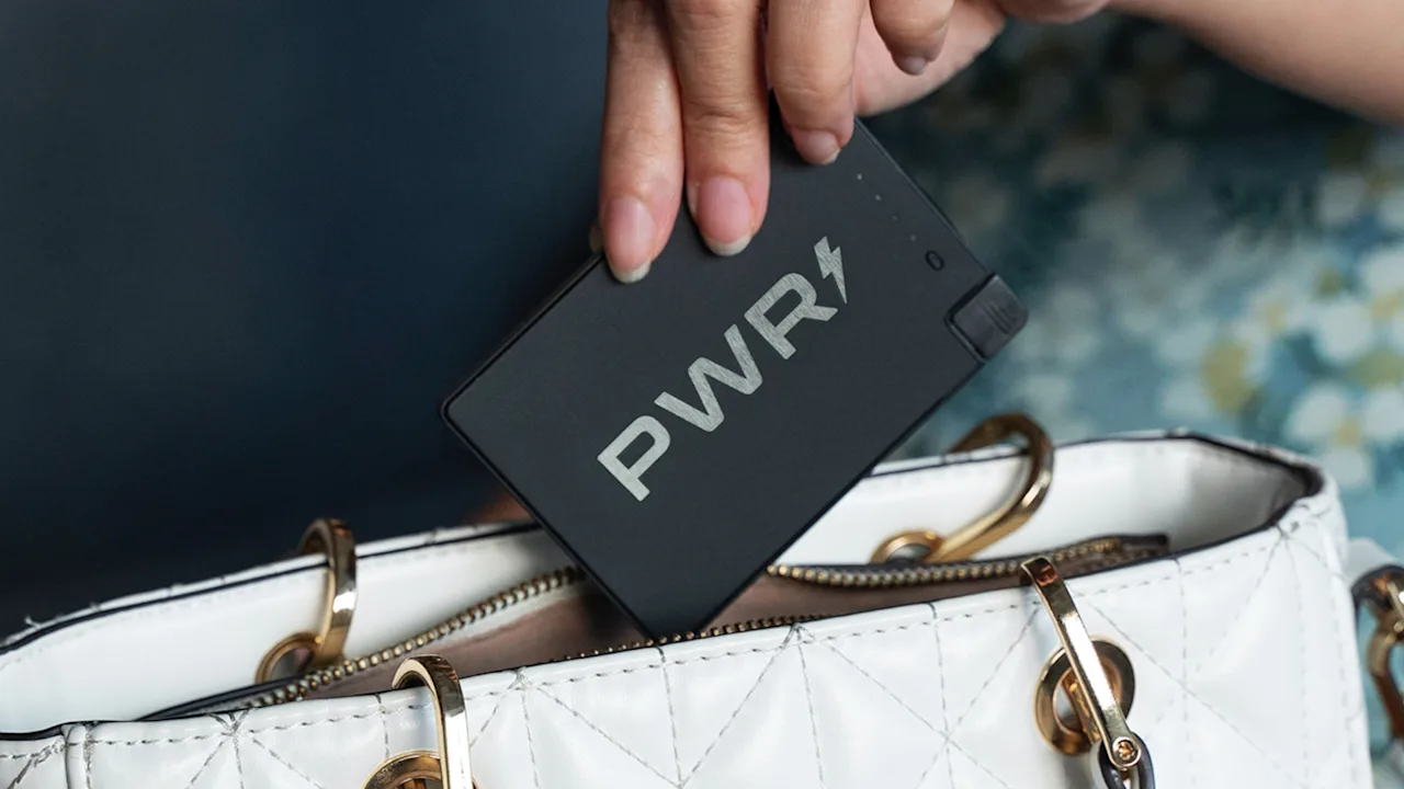 4-Pack: PWRCard 2500mAh Emergency Slim Power Bank with Charging Cables