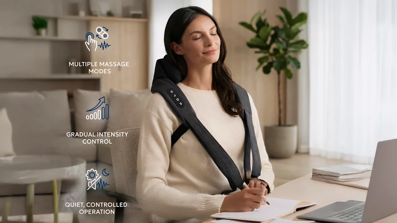 The Hands-Free Massager