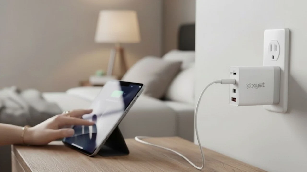 Xyst 35-Watt 4-Port USB-A & USB-C Wall Charger
