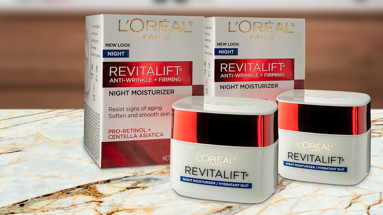 2-Pack: L'Oreal Revitalift Anti-Wrinkle and Firming Night Moisturizer
