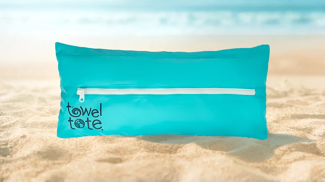 Towel Tote The Beach Towel in a Bag