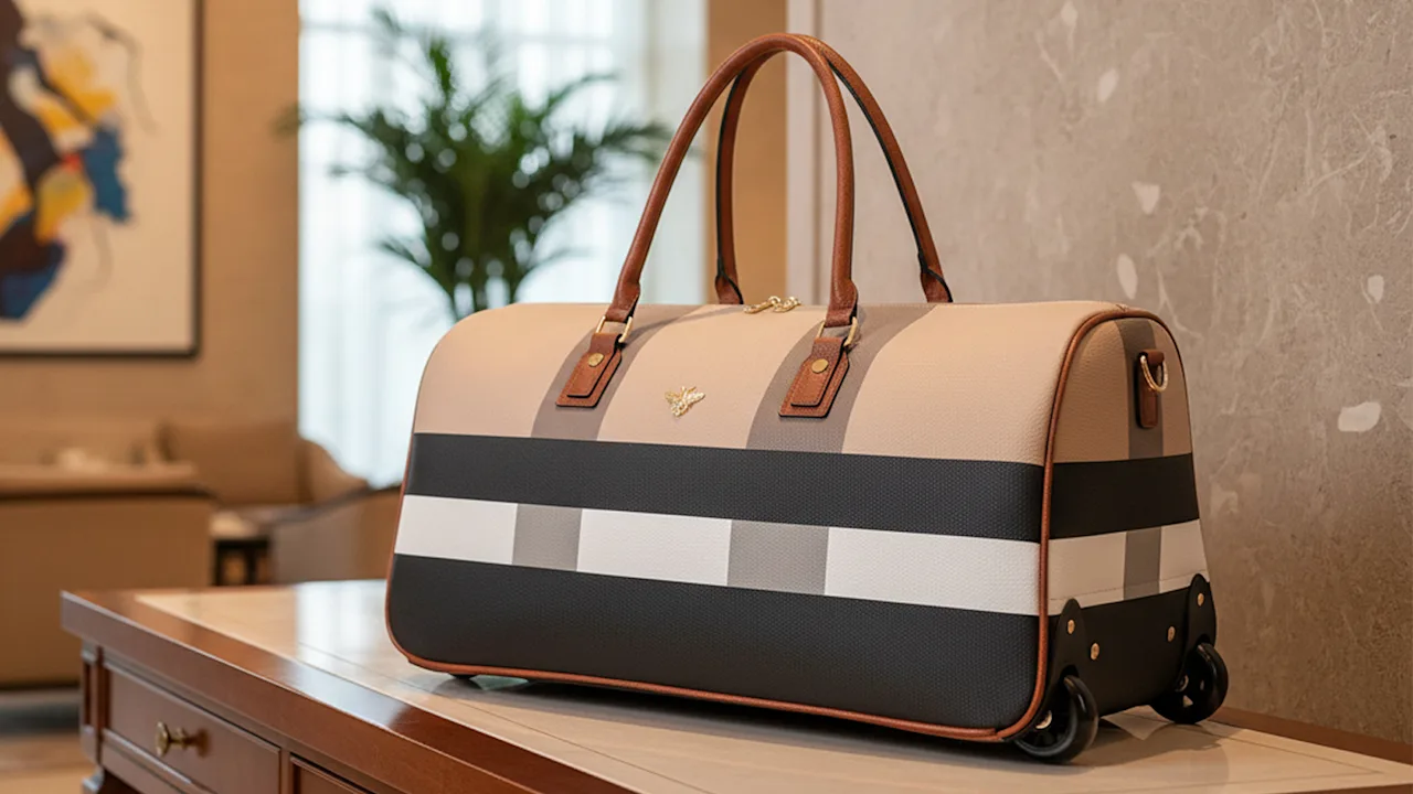 Donna & Becky Rolling Duffel Bag