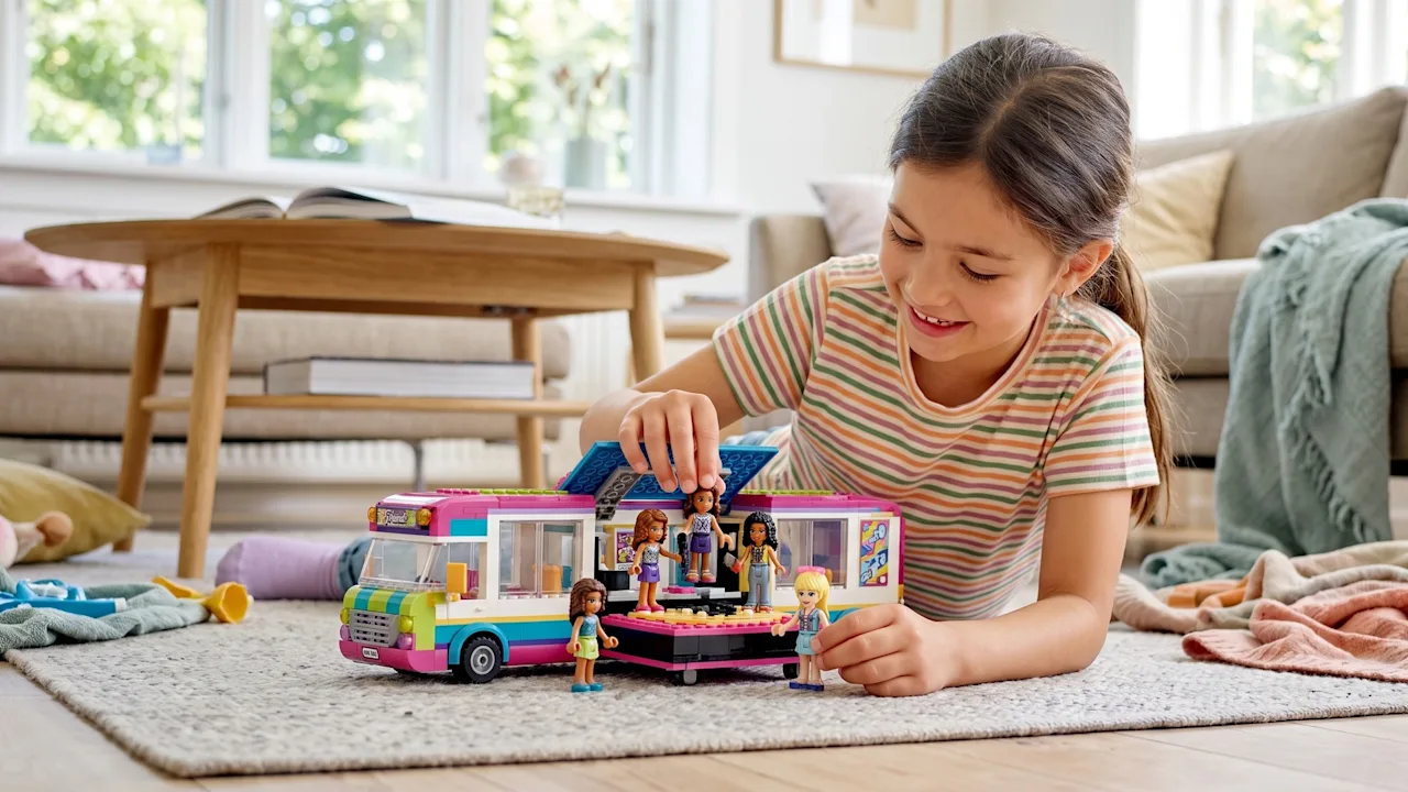 LEGO Friends Pop Star Tourbus Building Kit