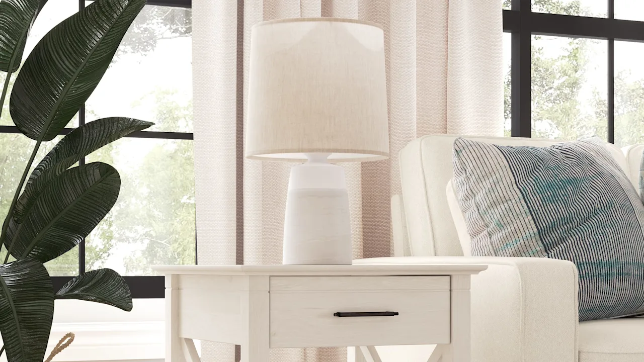 Key West End Table with Storage