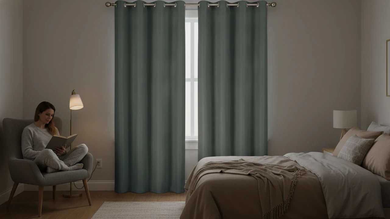 2-Pack: J&V Textiles Solid Thermal Blackout Panels