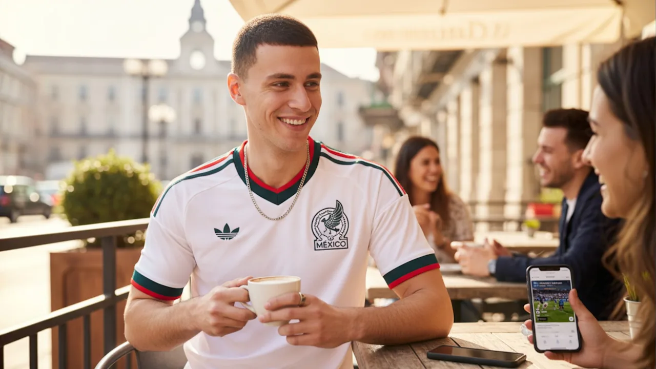 Jersey de Visita de México 2026 de Adidas