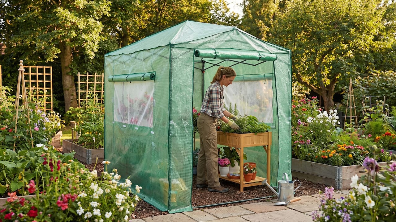 The Instant Pop Up Greenhouse