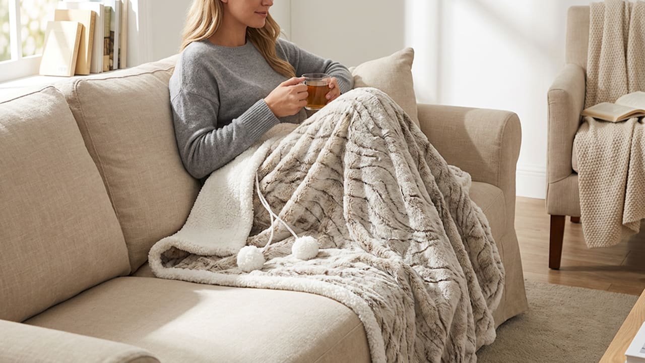 Chic Home Snuggle Hoodie Wearable Blanket