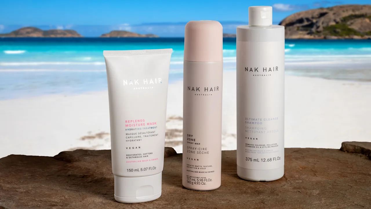 NAK Hair Australia 3-Piece Haircare Set
