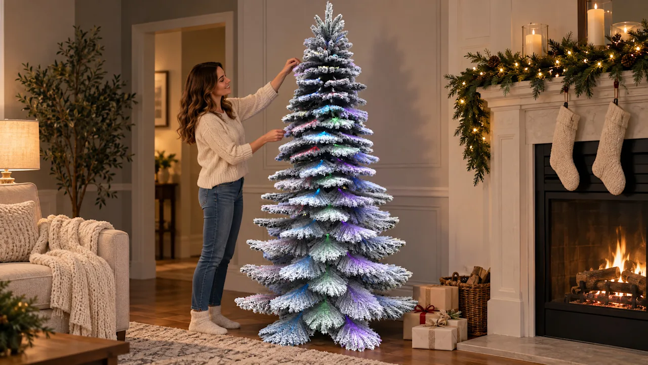 The 7.5-Foot Illuminated Christmas Tree