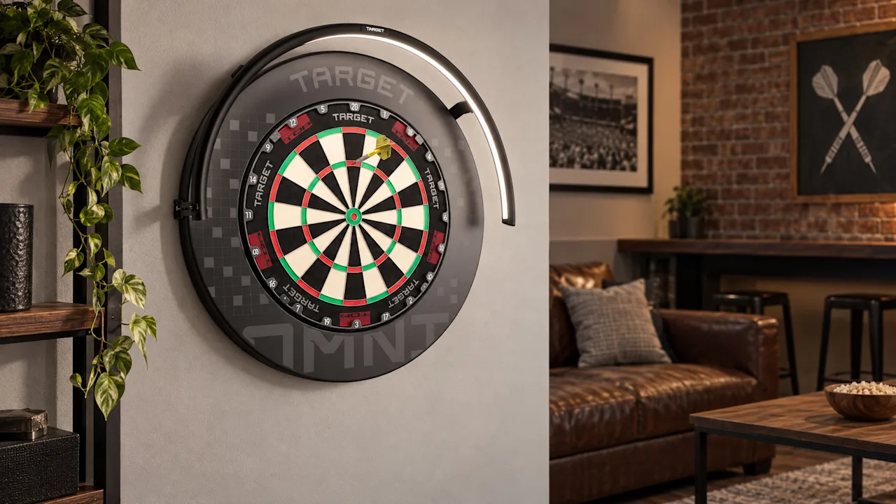 The Automatic Scoring Steel-Tip Dartboard Set