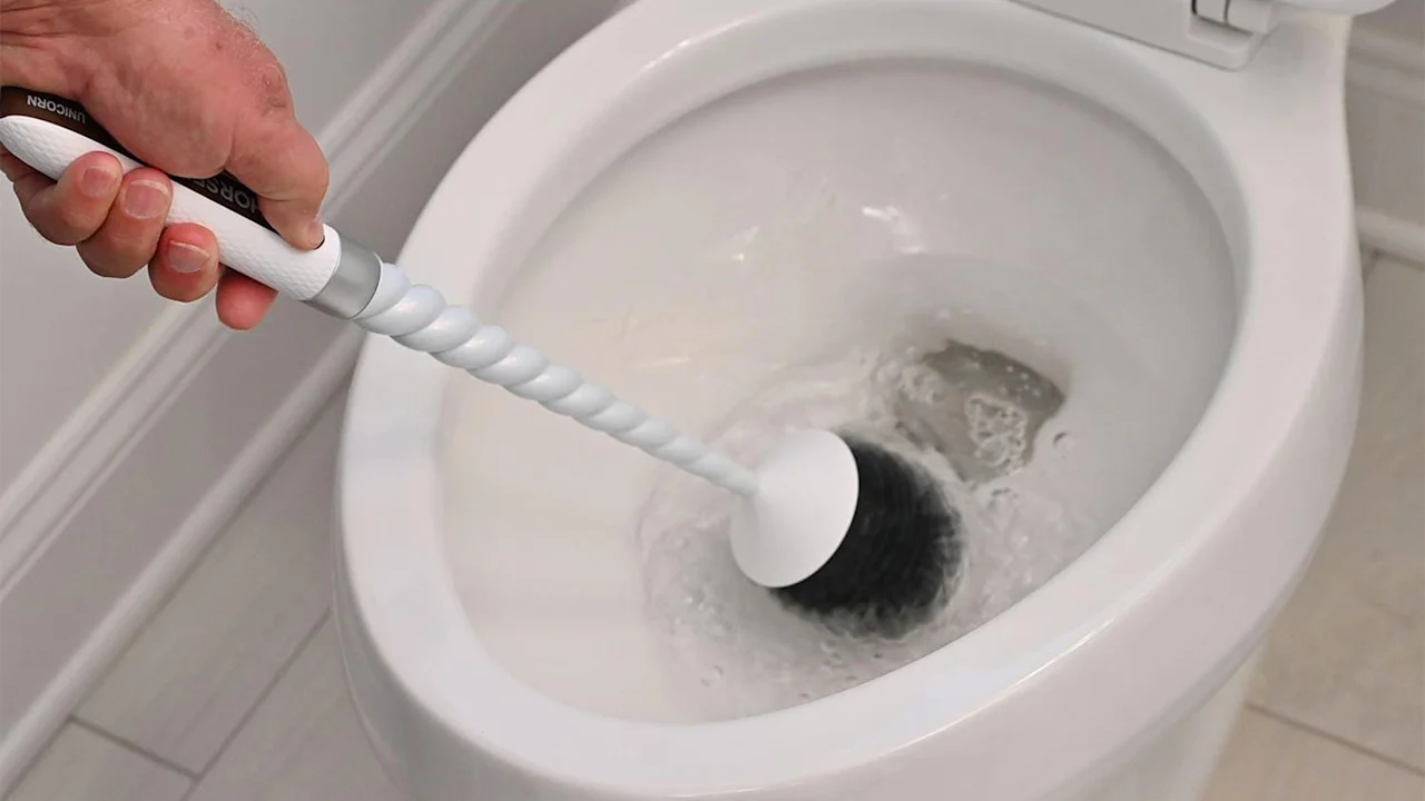 Horsepower Unicorn Toilet Spin Scrubber