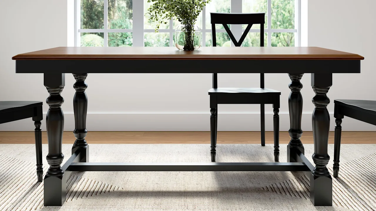 Sterling 67W Squire Trestle Dining Table
