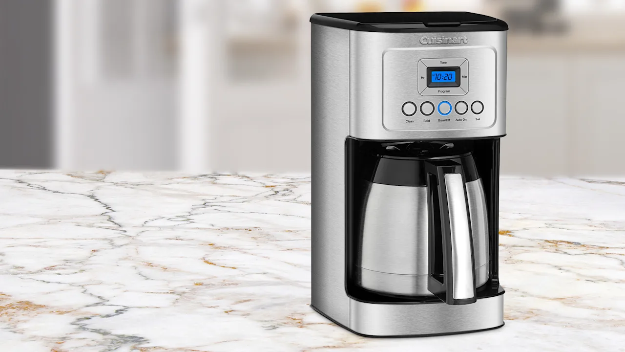 Cuisinart 12-Cup Programmable Coffeemaker with Thermal Carafe